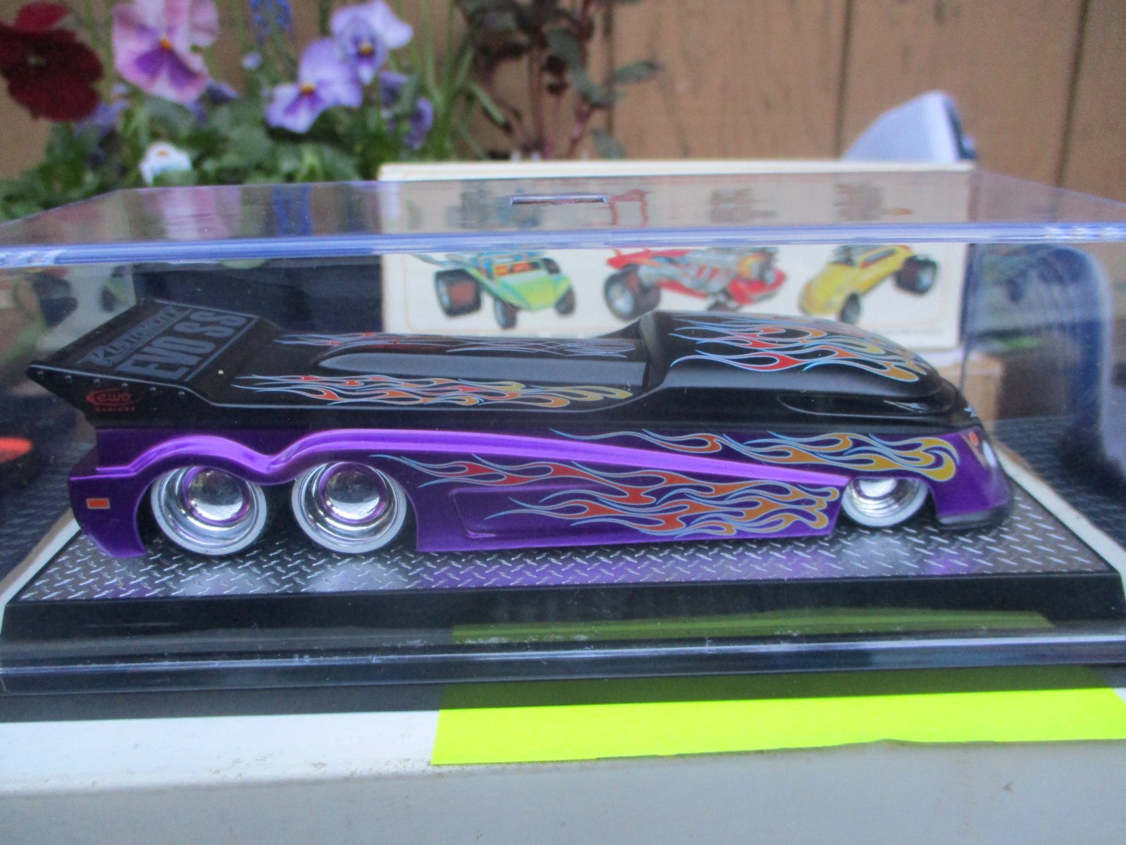 KustomCity Artist Proof Series Purple Black Evo SS Drag Team 798/984 Dave Chang