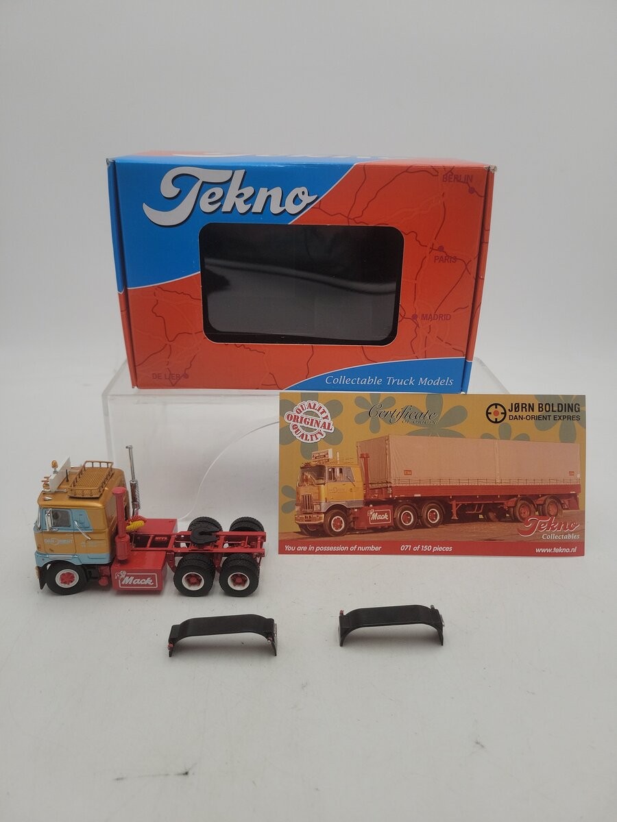 Tekno 71566 1:50 Diecast Mack F700 (6 x 4) Tractor Unit “Dan-Orient Express” EX