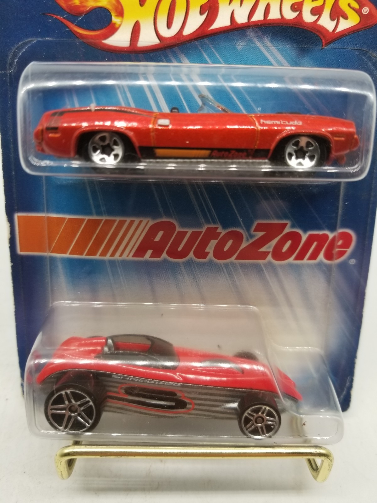 Hot Wheels 2-Pack Barracuda & Shredded Autozone Special Edition 2004