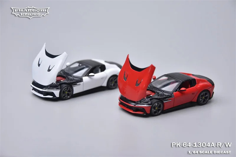 Phantom Knight PK 1:64 12 Cilindri Spider Aperta Limited999 Diecast Model Car