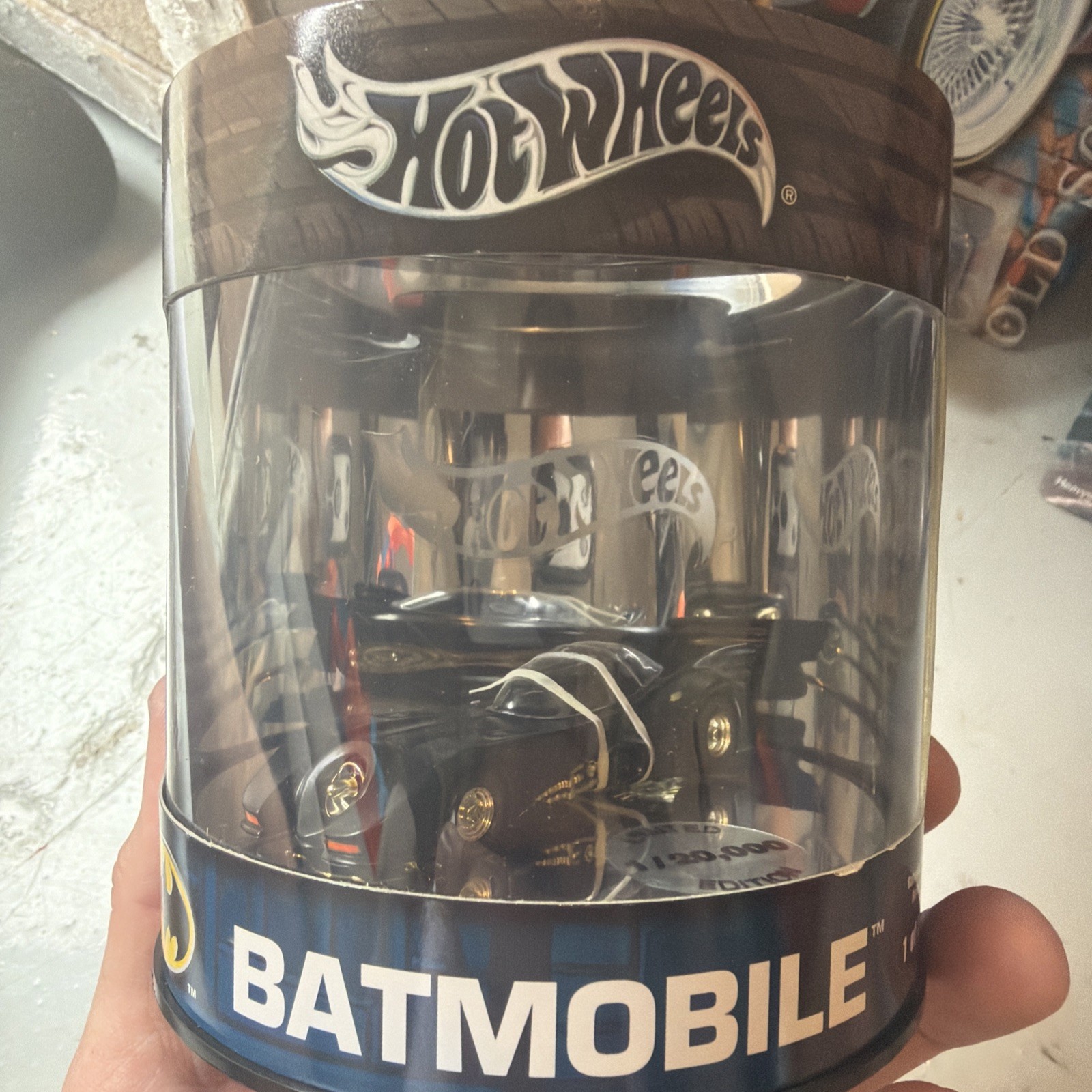 2005 Hot Wheels Batmobile Series Oil Can 1 of 3 Limited Edition 1/20000