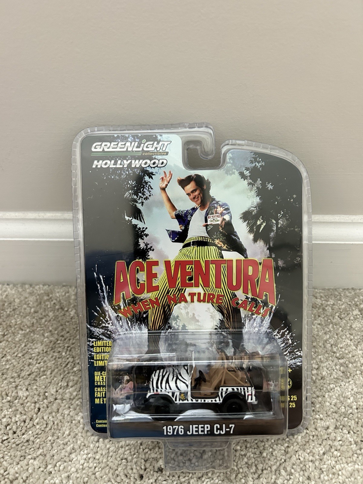 Greenlight Hollywood Series Ace Ventura Pet Detective Set For 4 Cars 1:64 Scale