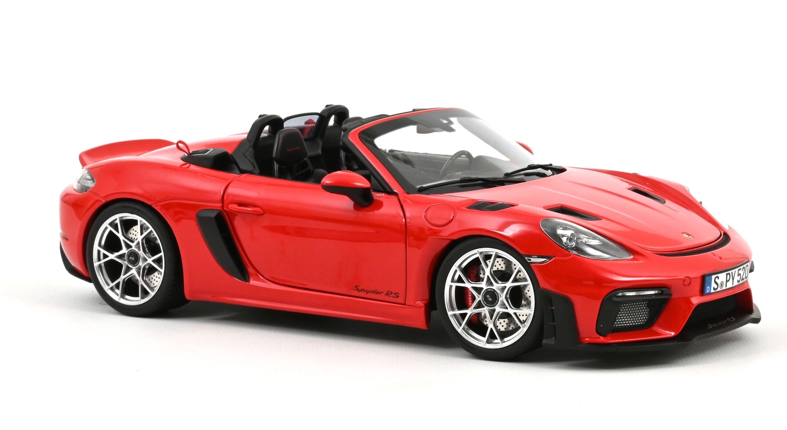Porsche 718 Spyder RS 2023 Guards Red – 1:18 Scale Diecast Model by Norev