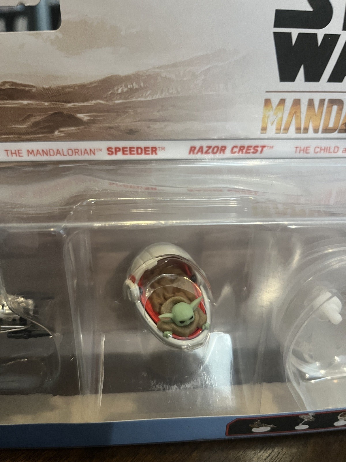 Hot Wheels Star Wars Starships 3-Pack Die-Cast Mandalorian Vehicles