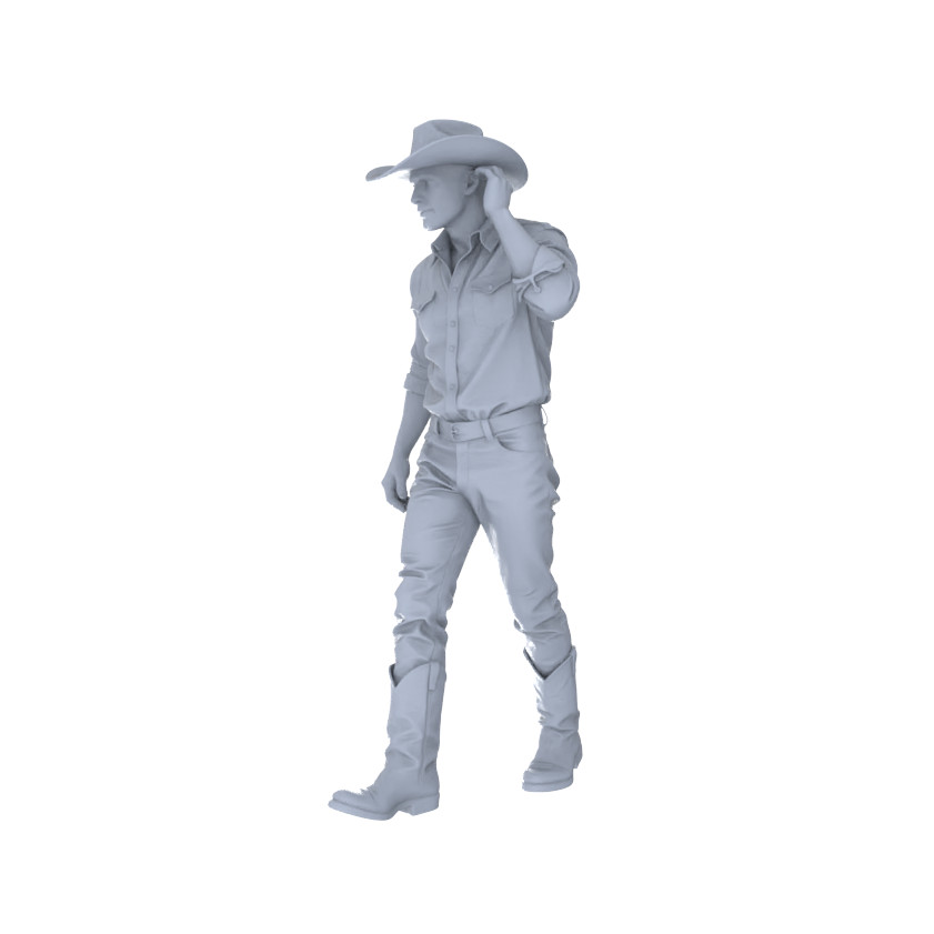 MRY-SFW 1/64/87 Modern Street Style Figure HO N Scale Miniatures Diorama Resin