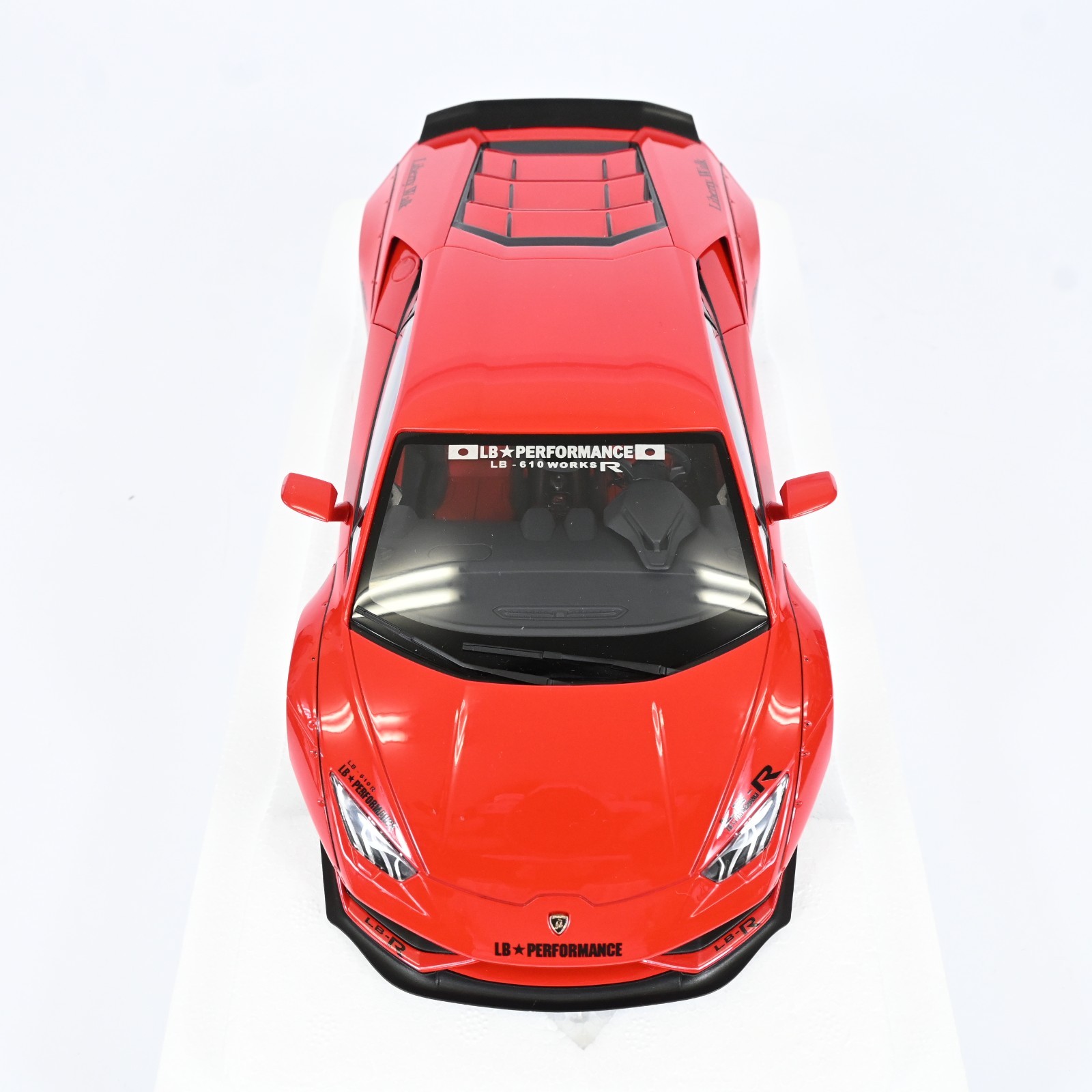 AUTOart 1/18 LB-WORKS Lamborghini Huracan Red Diecast Model Car