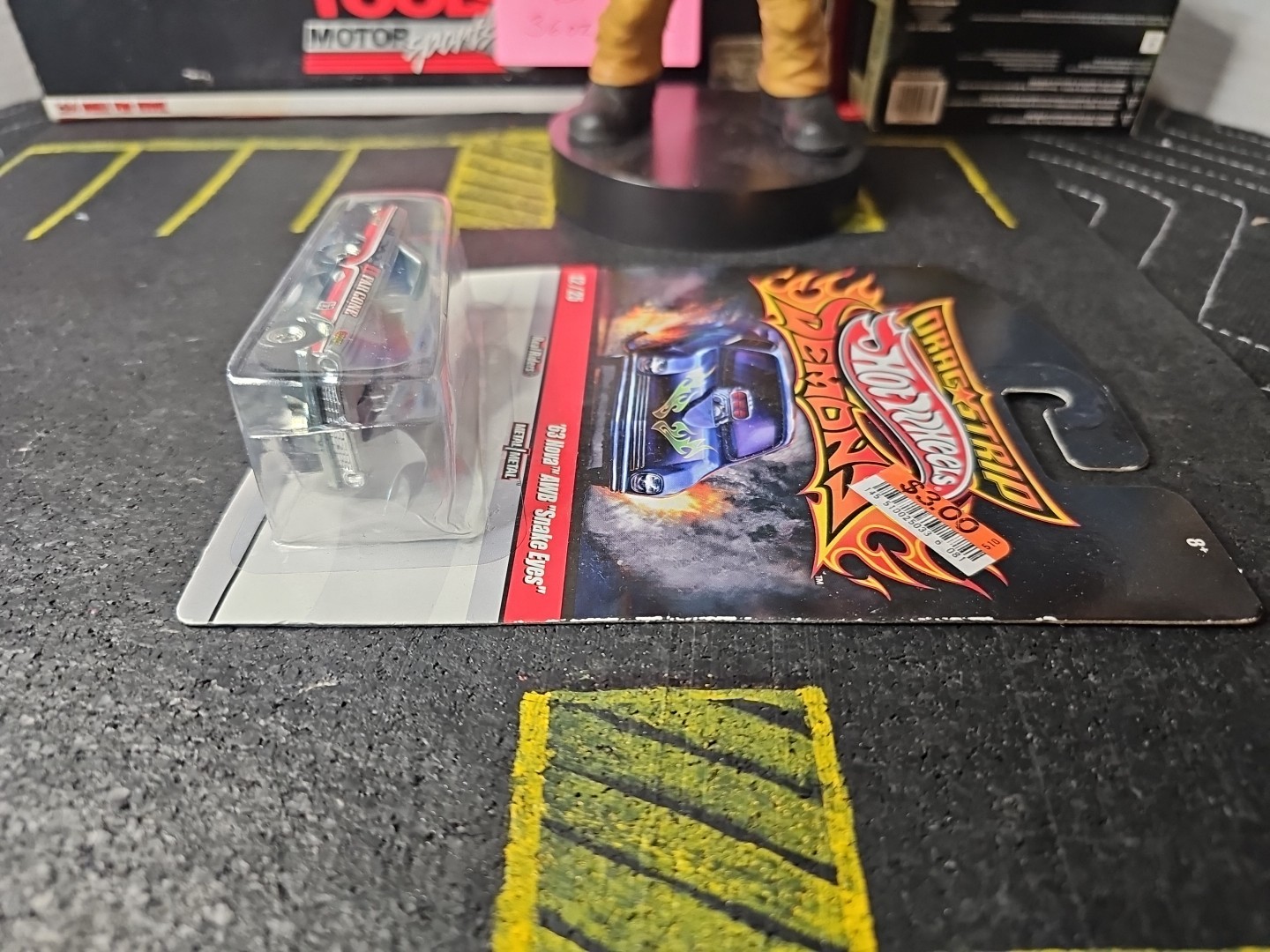 Hot Wheels Drag Strip Demons 1963 Chevy Nova AWB “Snake Eyes” D04