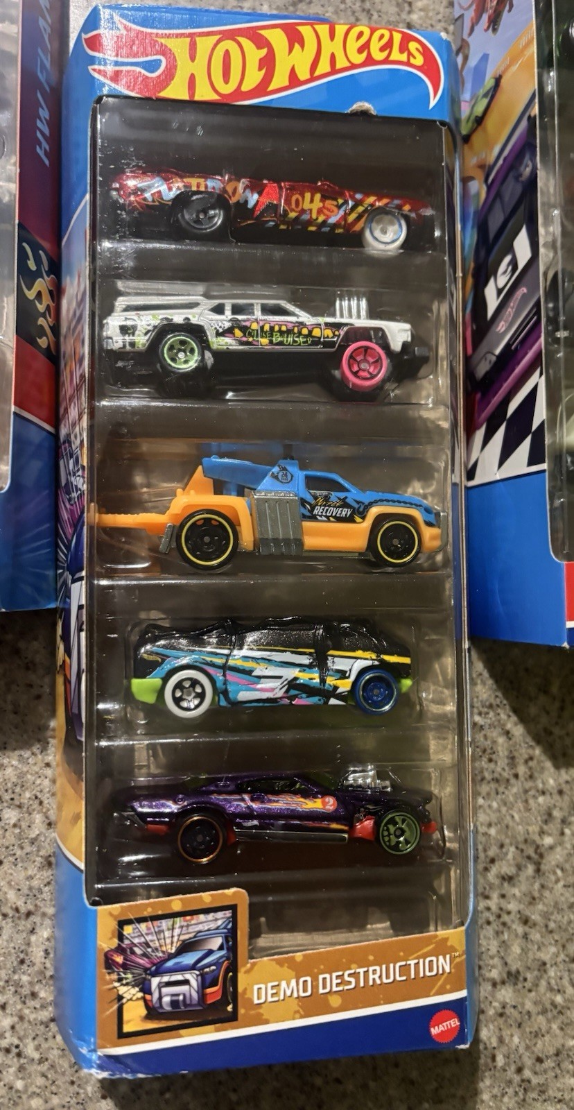 Hot Wheels Lot Of 5 Mattel Toy Car 5 Pack Racers Brand New Toys Variety-Read NIB