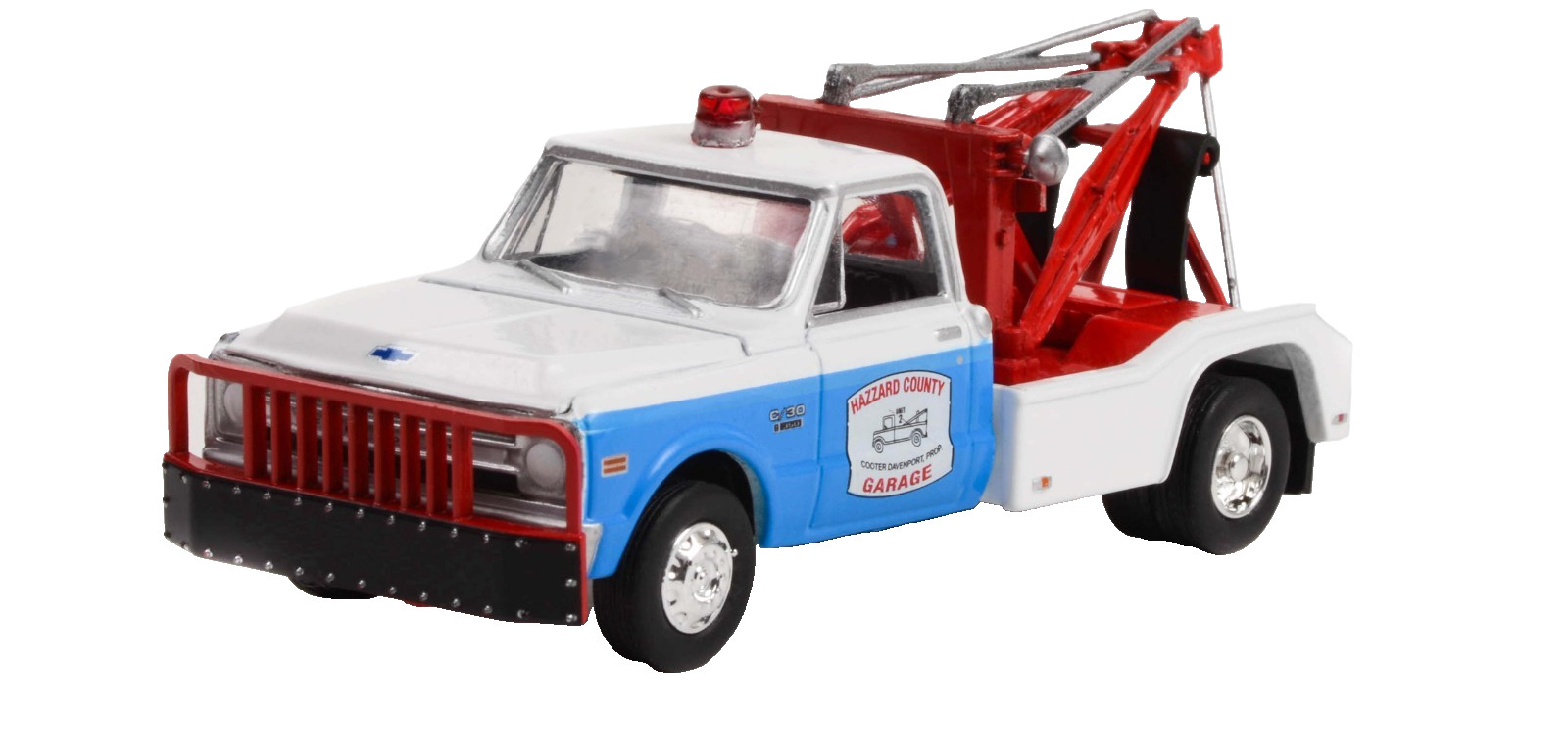GREENLIGHT 1:64 1969 CHEVY WRECKER THE DUKES OF HAZZARD COOTERS GARAGE GL30324