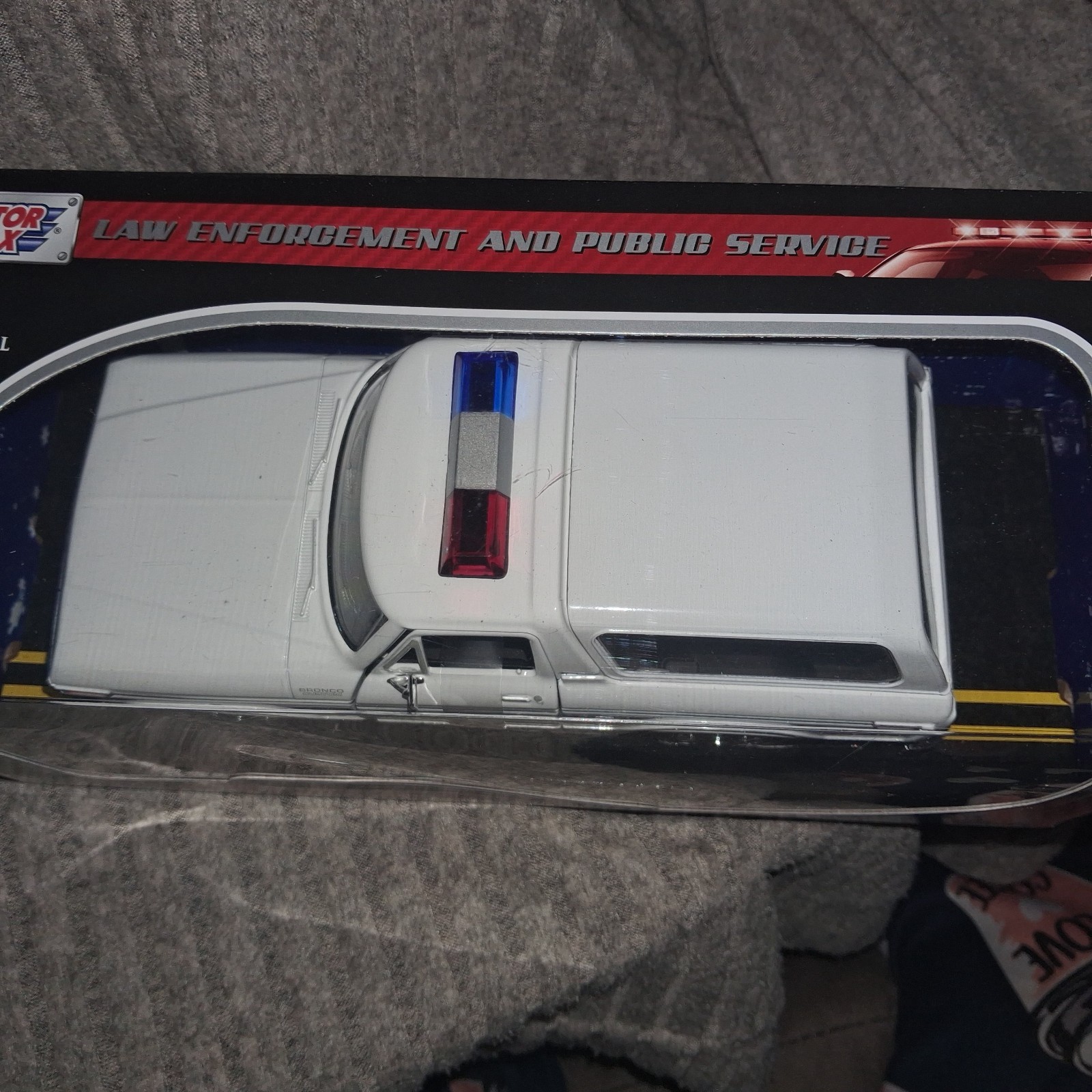 1978 Ford Bronco Custom Light Blue and White “Timeless Legends” Series 1/24 Diec