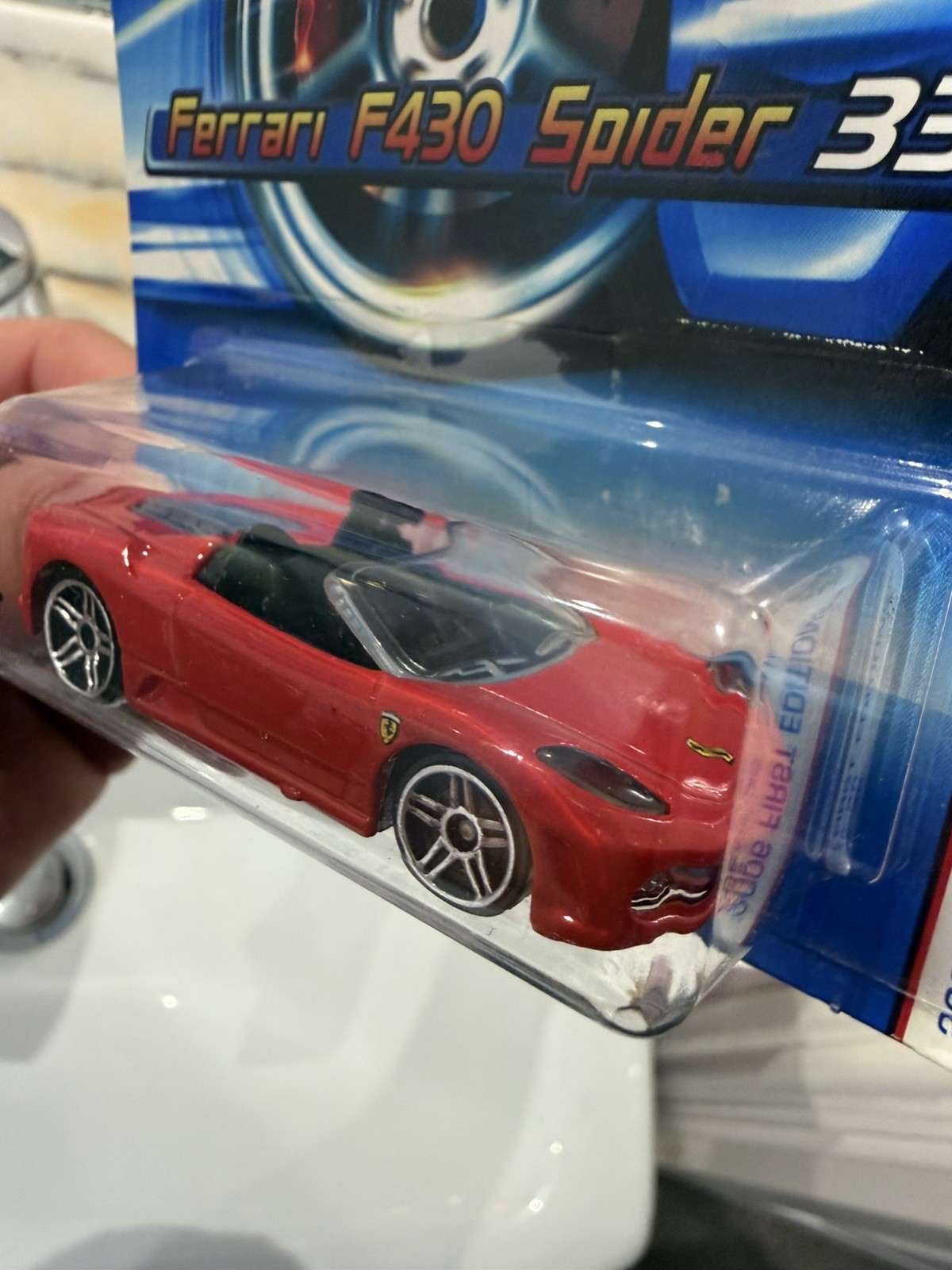 Hot Wheels Ferrari F430 Spider *FIRST EDITION* 2004 *DISCONTINUED* *COLLECTIBLE*