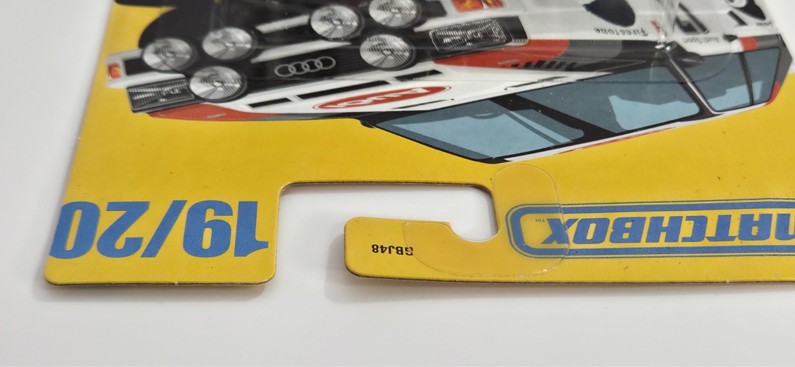 1984 Audi Sport Quattro 19/20 COLLECTORS SERIES Matchbox 2026 JJV93 white