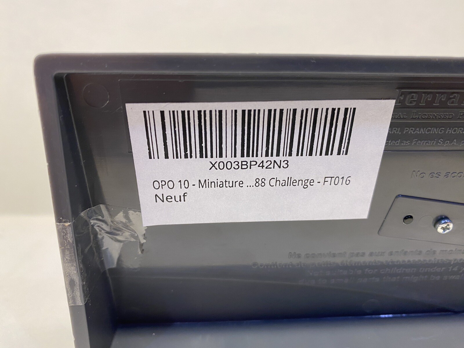OPO 10 – Miniature car 1/43 Ferrari 488 Challenge – FT016