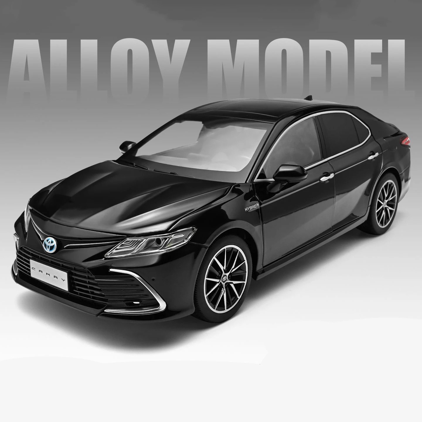 1:18 Toyota Camry 2023 Alloy Diecast Car Model Miniature Scale Model Car Gift