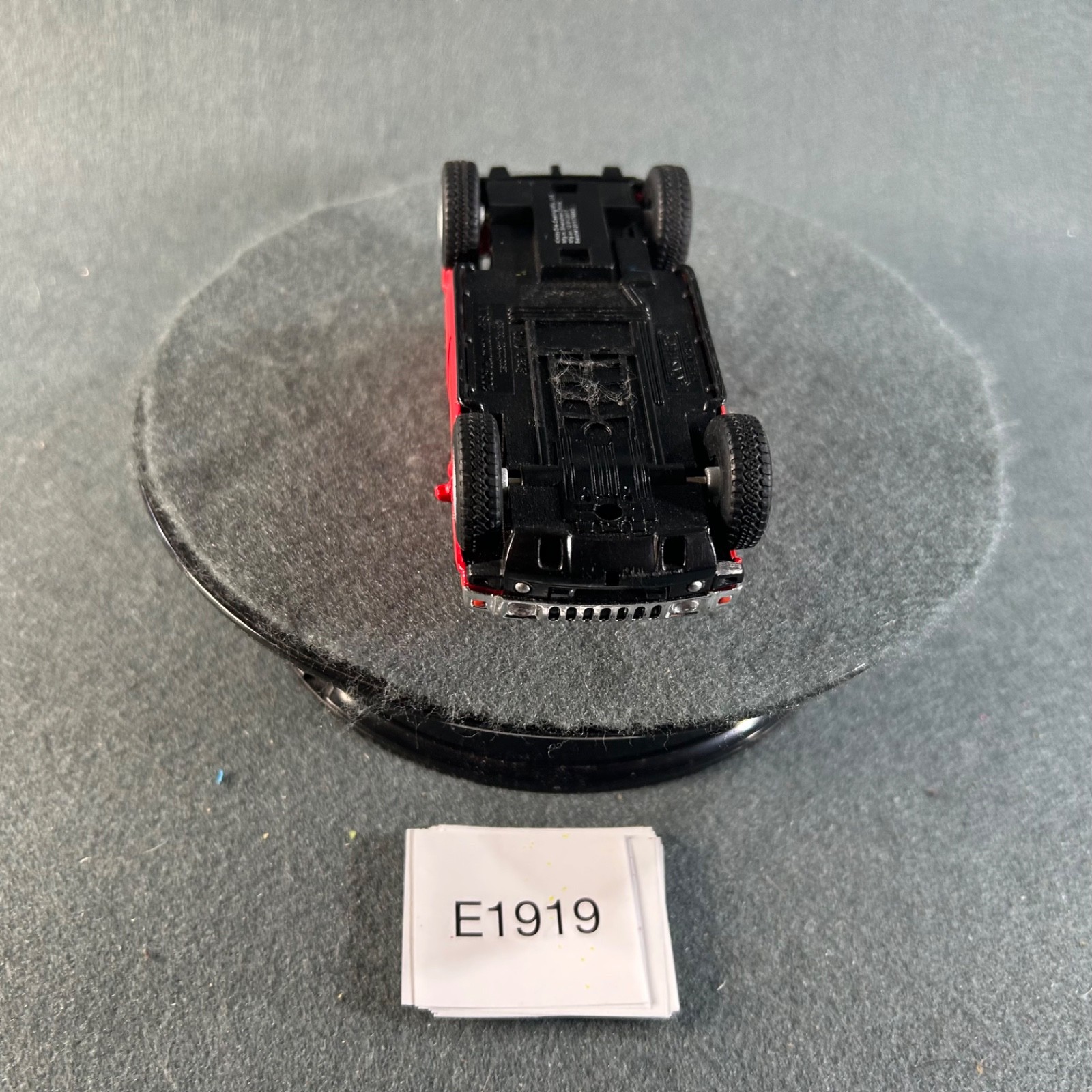 Kinsmart 2008 Hummer H2 SUV Red Diecast Vehicle Scale 1/40 Kintoy