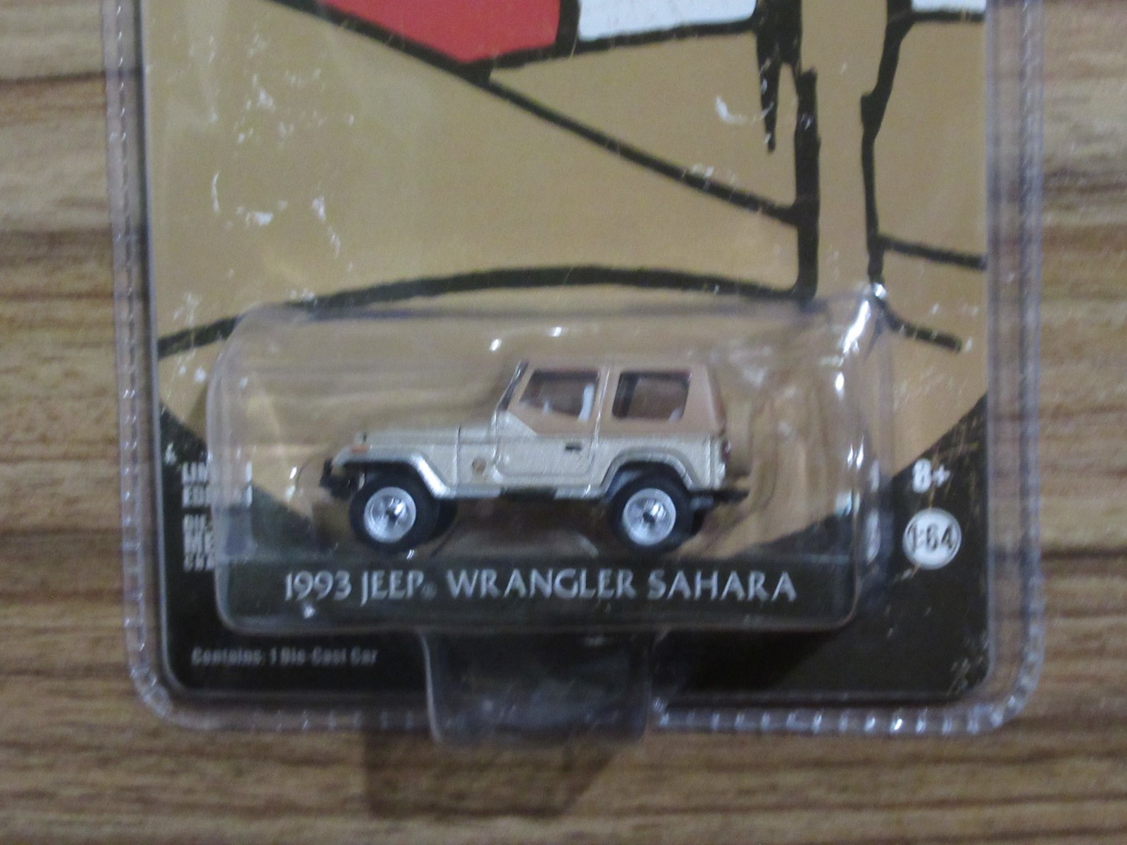 GREENLIGHT 1/64 1993 JEEP WRANGLER SAHARA * HOBBY EXCLUSIVE * #29815