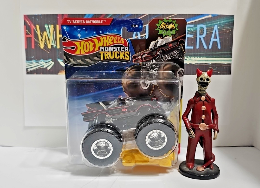 2025 Hot Wheels Monster Trucks Classic Batman TV Series Batmobile