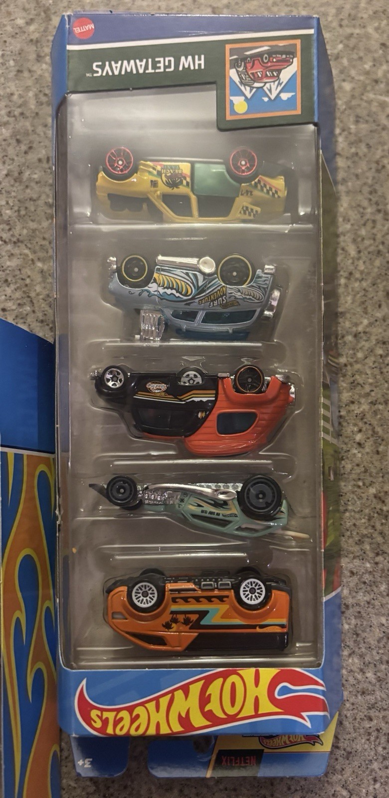 Hot Wheels Lot Of 5 Mattel Toy Car 5 Pack Racers Brand New Toys Variety-Read NIB