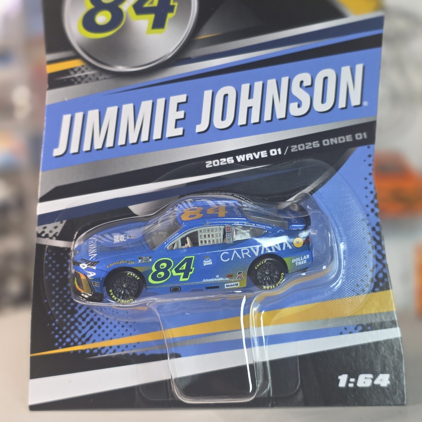 NASCAR Authentics Jimmie Johnson #84 2026 Wave 01 Die-Cast Car 1/64