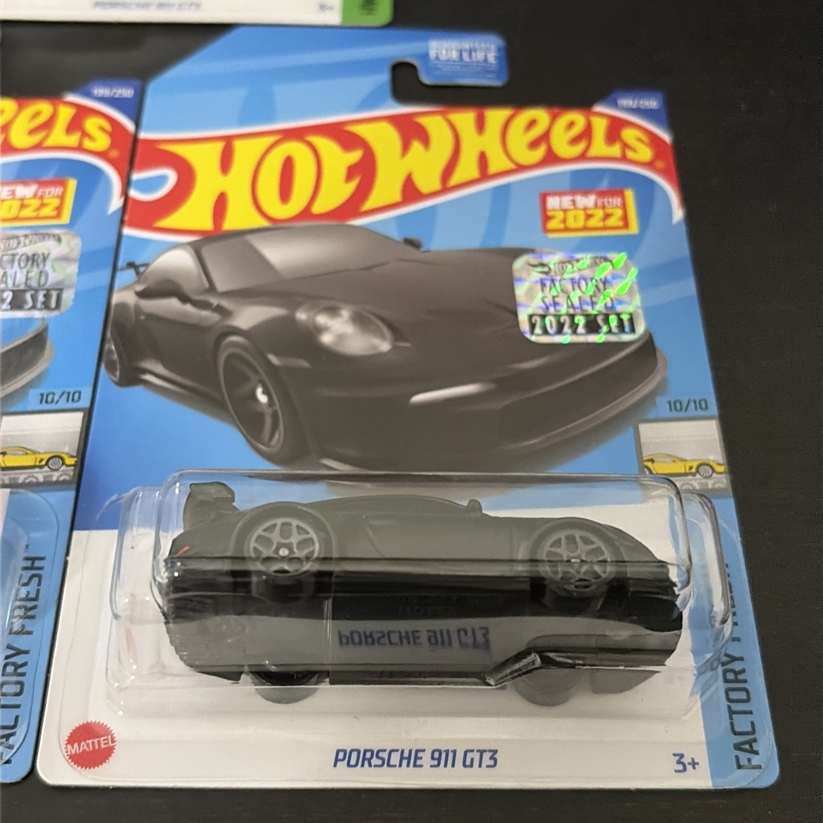 2022 Hot Wheels Porsche 911 GT3 Factory Sealed Lot of 3 + Kroger Exclusive 2023