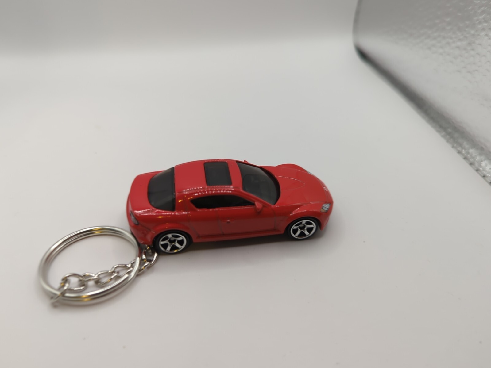 2004 mazda RX -8 Red Keychain Keyring Limited Edition Rare Brand New Hard To Fin