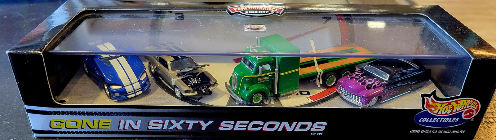 Hot Wheels Collectibles Gone In Sixty Seconds ’49 Merc, Dodge Viper GTS, and