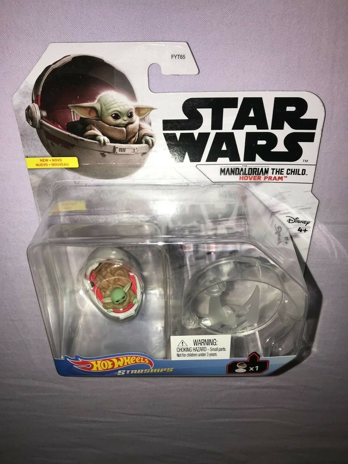 Hot Wheels Star Wars STARSHIPS THE CHILD HOVER PRAM THE MANDALORIAN **NEW**