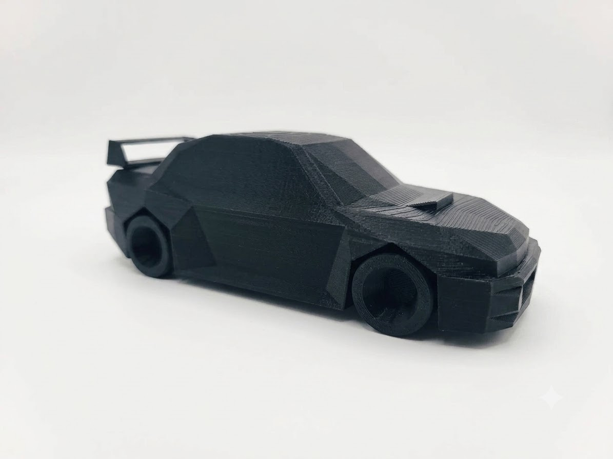 Subaru Impreza 22b STI scale model Low Poly – perfect gift