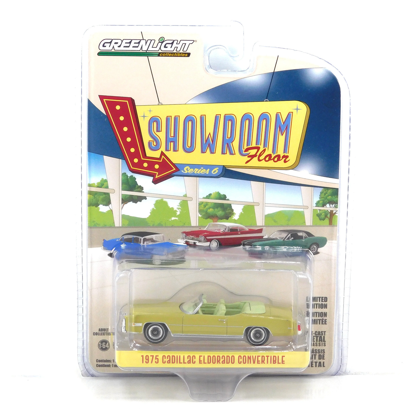Greenlight Showroom Floor Series 6 1975 Cadillac Eldorado 1:64 Diecast