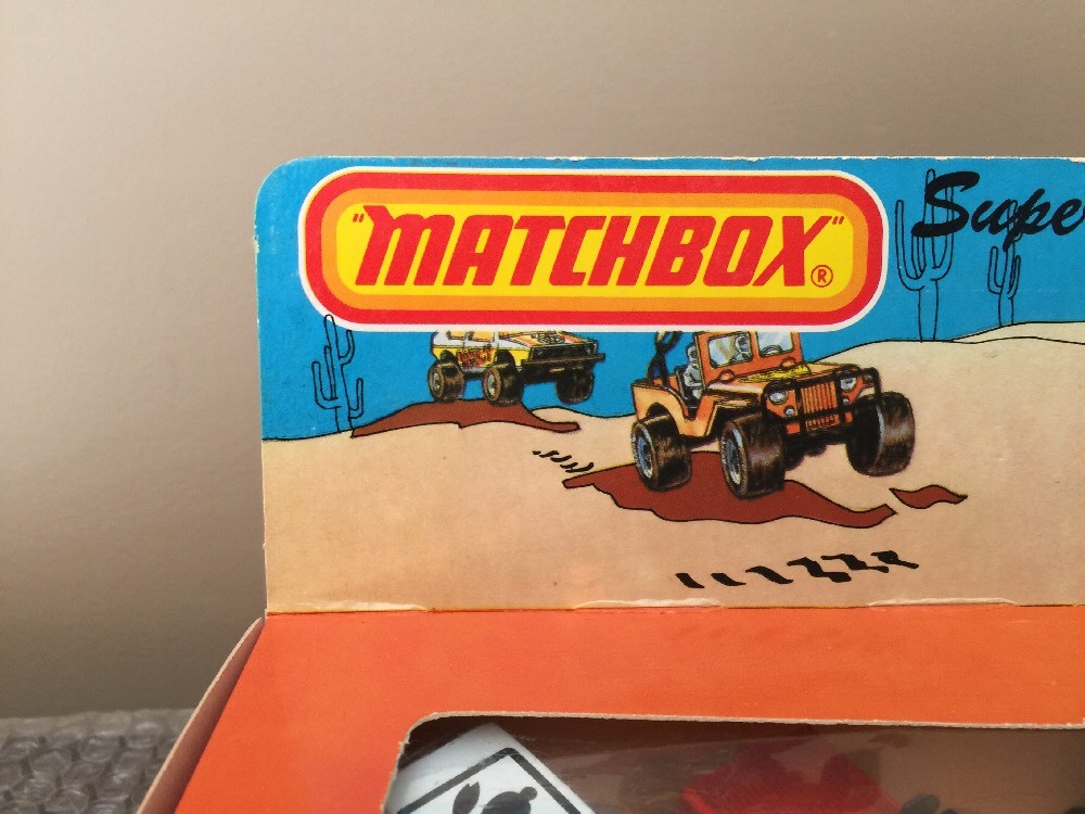 1982 Matchbox Superfast Super Set Off Road Riders Lesney Brand New Gift set USA