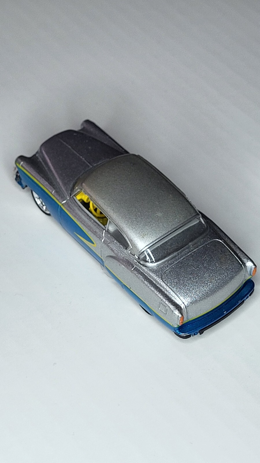Malibu International 54 Chevy Bel Air Hard Top Blue Silver Car – Loose