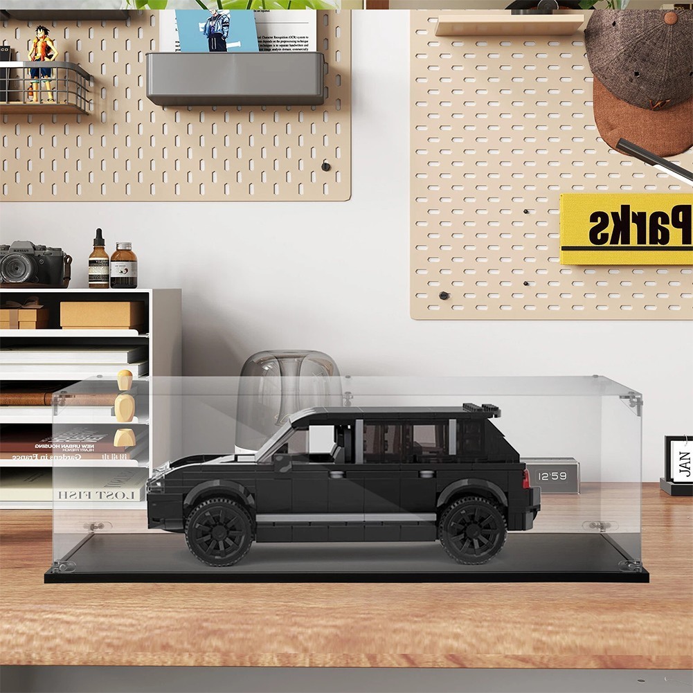 Acrylic Display Case Clear Box Dustproof Large Self-Install Cars Trucks
