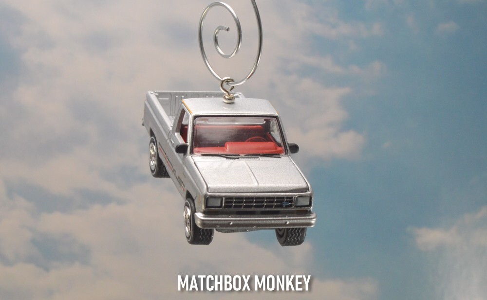 1983 Ford Ranger XL Pickup Truck Custom Christmas Tree Ornament 4X4 RARE Adorno
