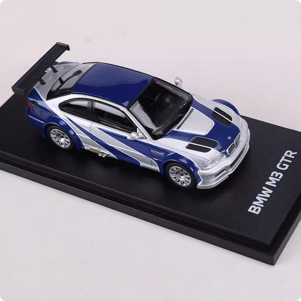 AR BOX 1:64 BMW BMW M3 GTR Need for Speed Assembly Alloy Car Model Collect