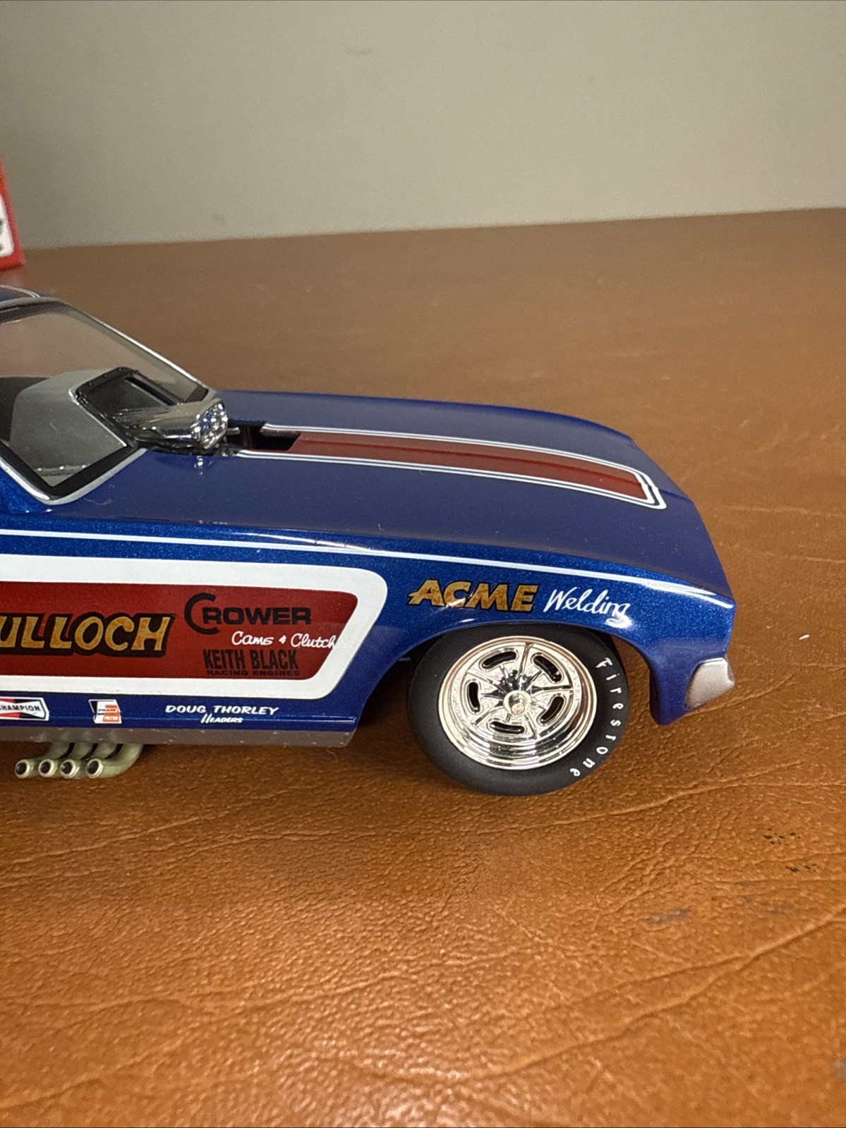 RARE 1320 THE FLOPPERS 1971 PLYMOUTH CUDA “WHIPPLE & McCULLOCH” 1:24 SCALE