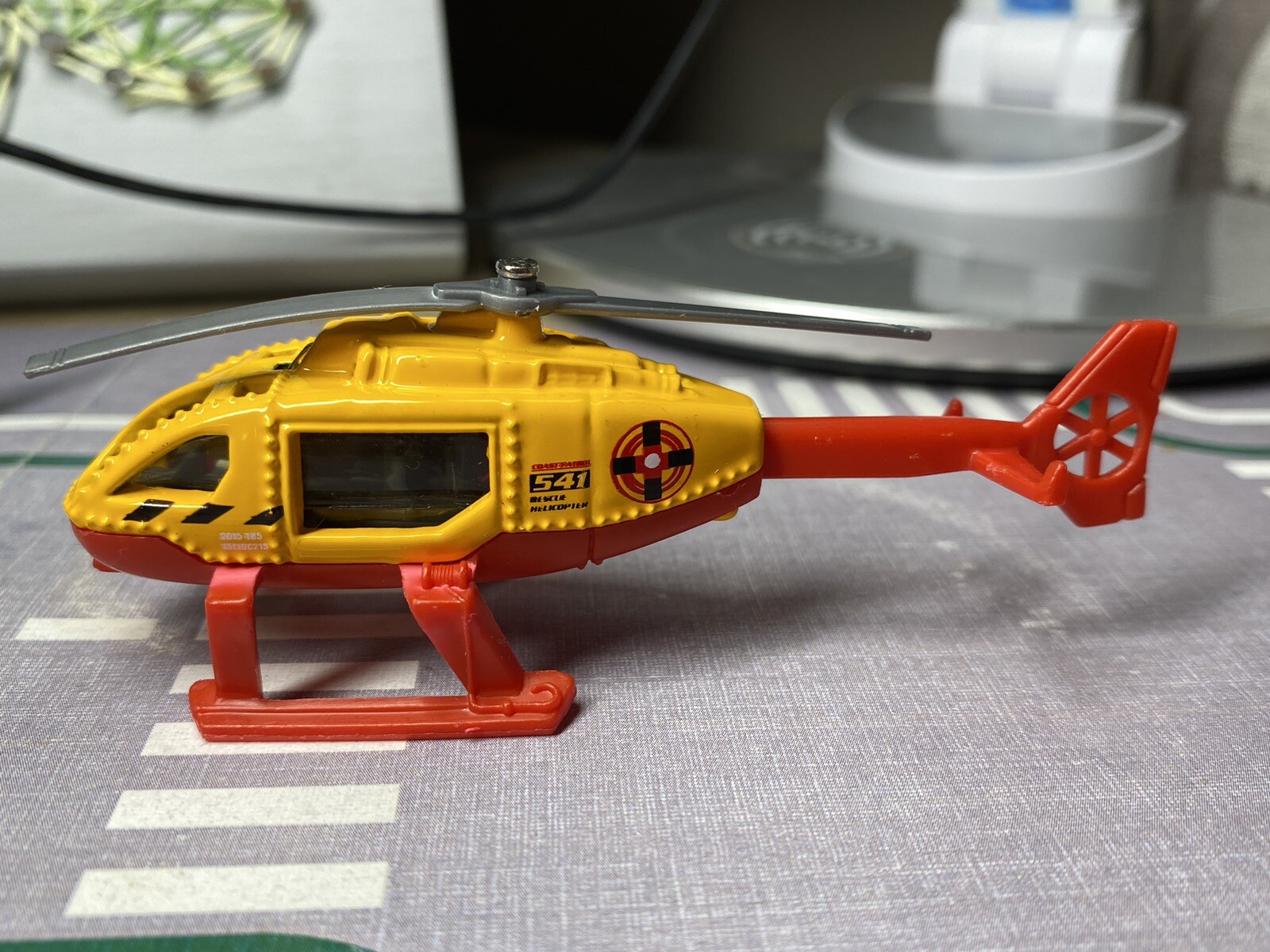 Matchbox 3 X 2001 Rescue Helicopter, News Chopper, Police, Fire Mb.541, Coast