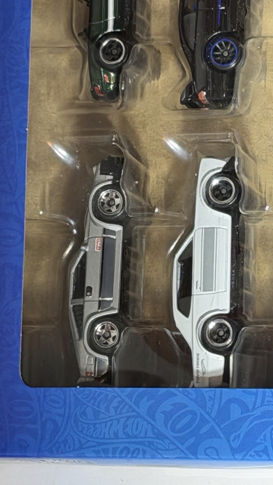 Hot Wheels Silver Series 6 Pack JDM Set Toyota Supra Nissan Skyline Honda Civic