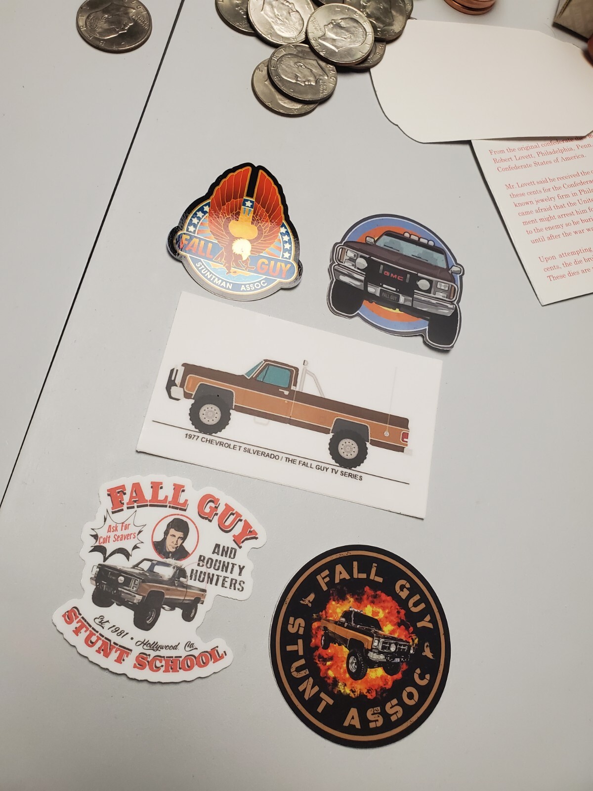 FALL GUY STICKERS VARIETY PACK (5)