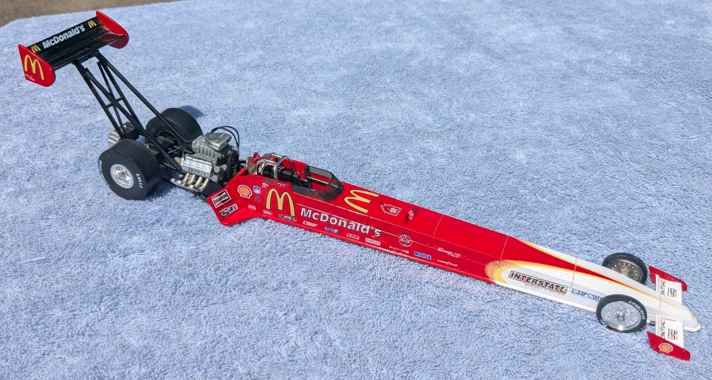 Racing Champions Premier Edition 1:24 1997 NHRA McDonald’s Top Fuel Dragster