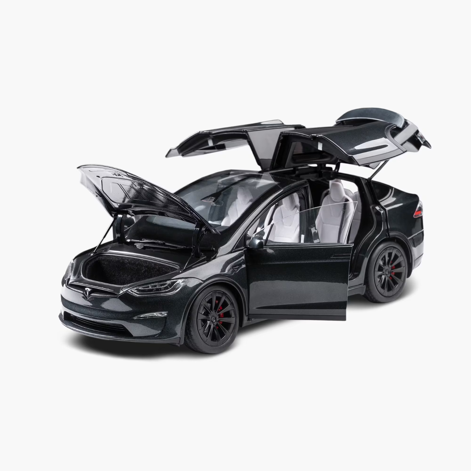 Tesla Model X Stealth Grey Diecast 1:18 Scale Brand New!