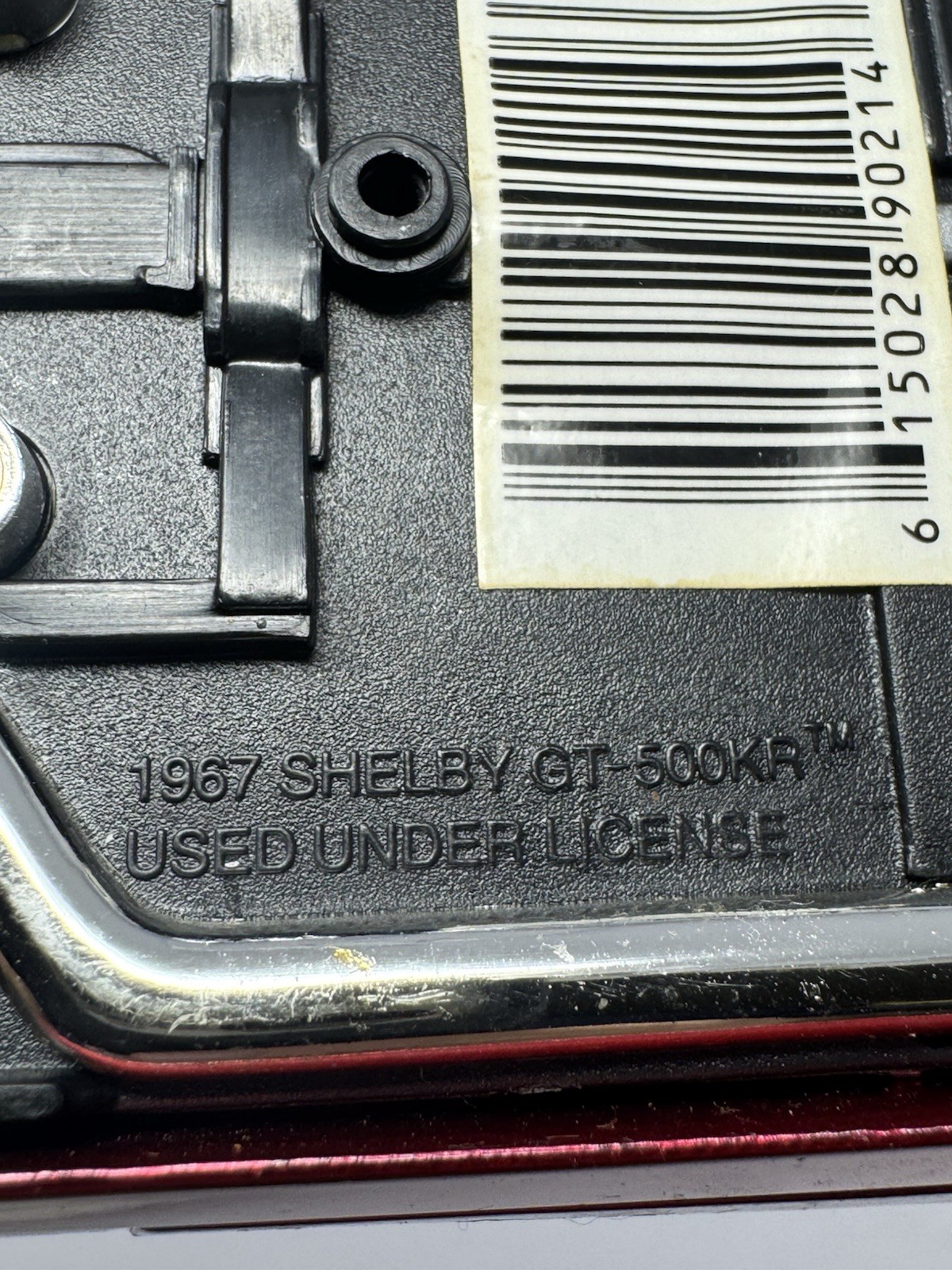 Jada Red ‘67 Shelby GT-500KR 1:24 Scale Offset Stripe No Box