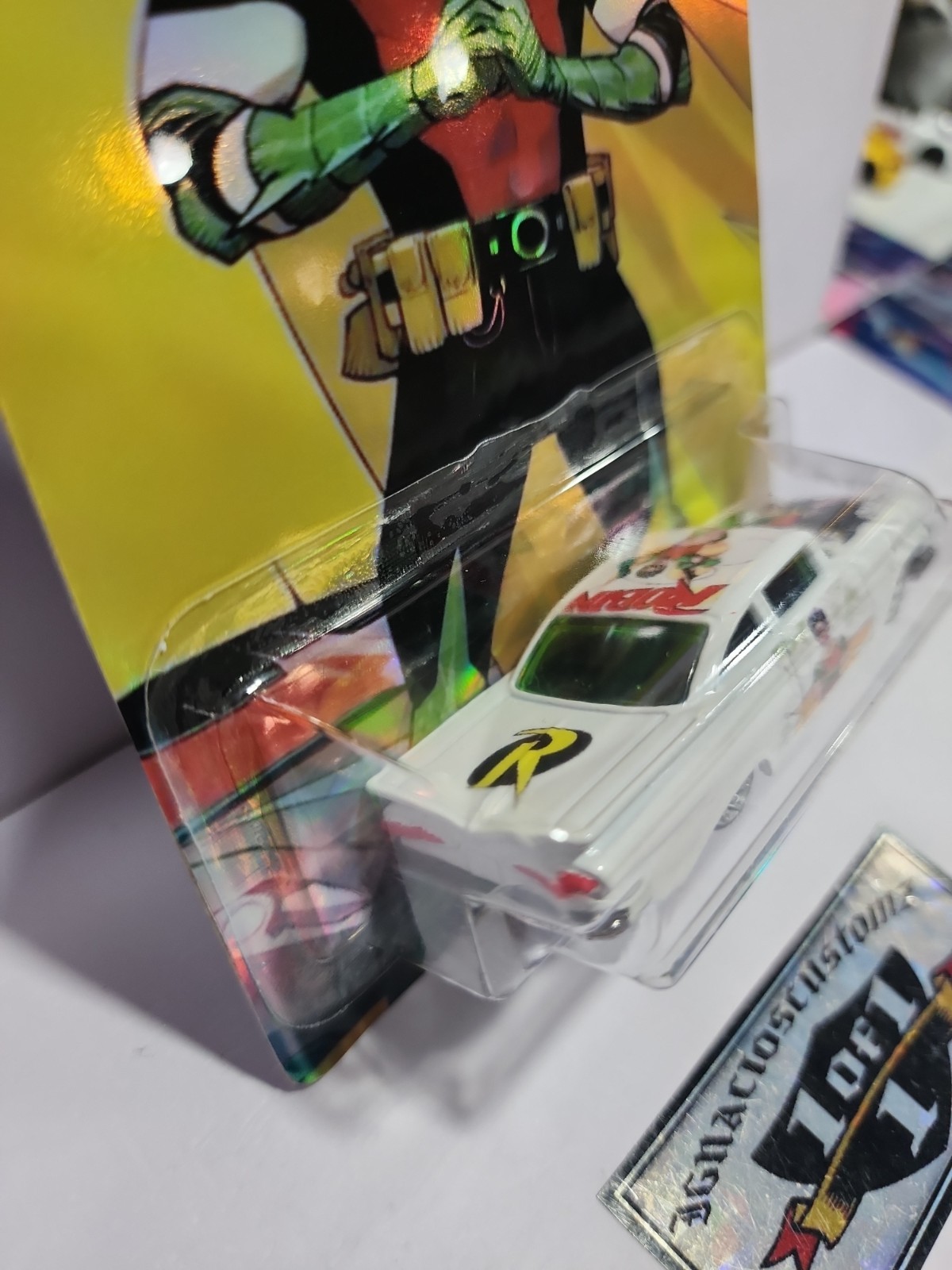 Hot Wheels ’59 Chevy Impala CUSTOM TIM DRAKE ROBIN THEME RESEALED CUSTOMIZED