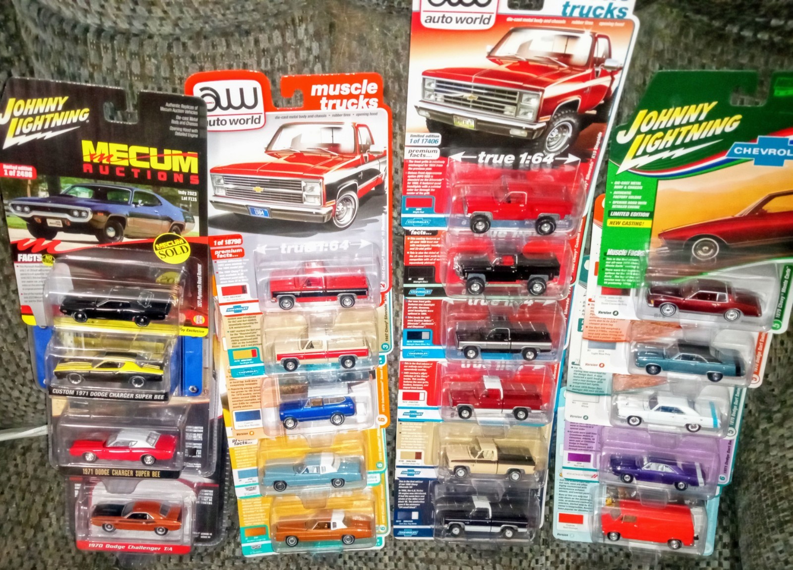 Auto World Greenlight GMC TRUCK Square Dodge Cadillac Scout Lot Of 20 Cars
