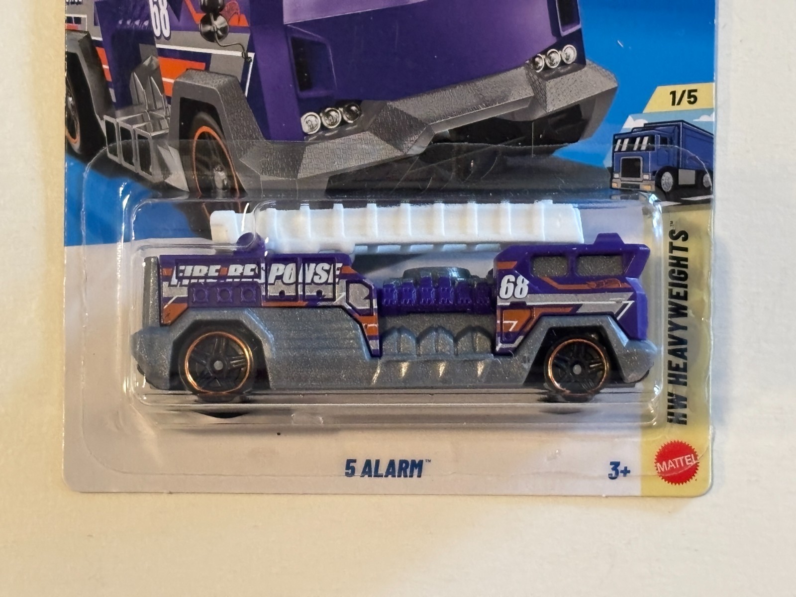 Hot Wheels 5 Alarm HW Heavyweights Firetruck 2026 Item # JJJ03