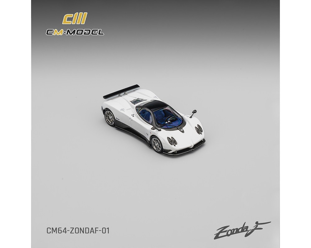 CM Model Pagani Zonda F Pearl white 1/64