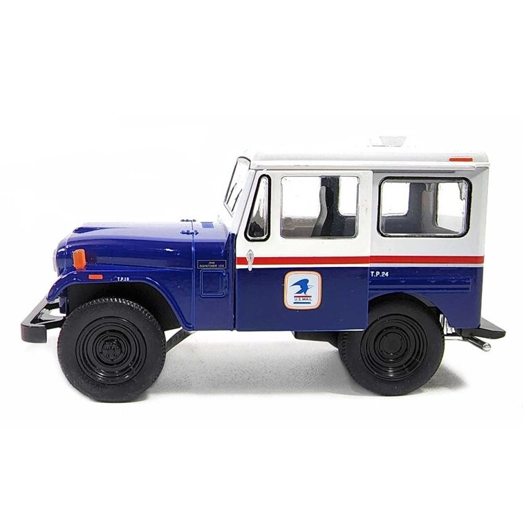 5433) Kinsmart 5” 1971 Jeep DJ-5B (USPS) Diecast Toy Car 1:26 – (W & B) Color