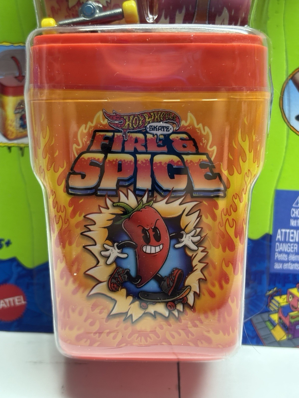 HOT WHEELS Skate “FIRE & SPICE” Skateboard