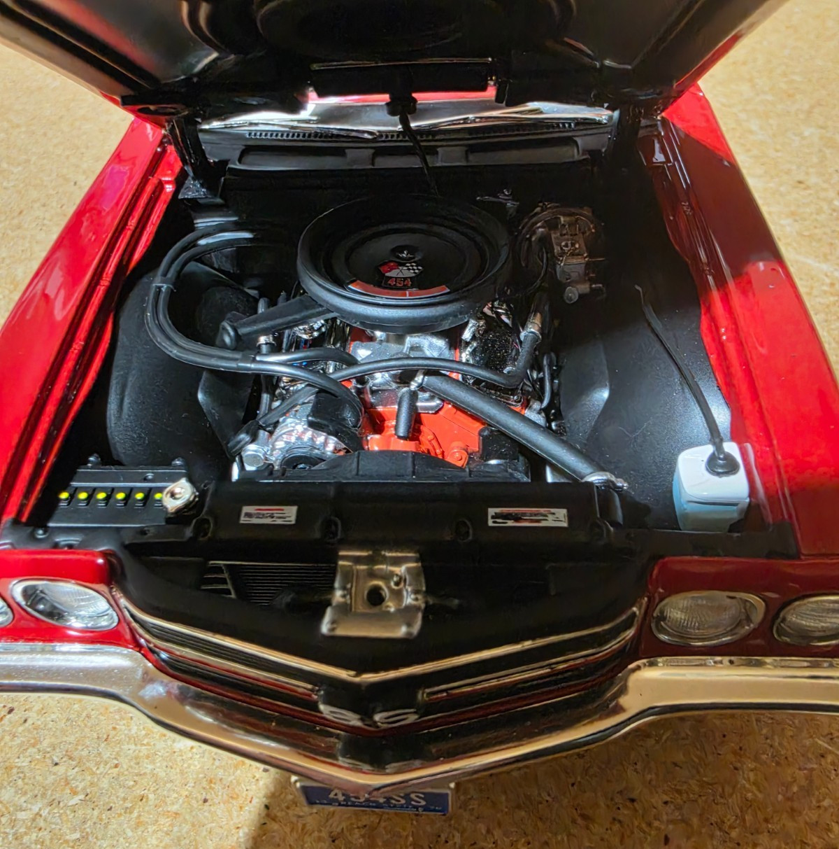 ACME 1/18 1970 CHEVROLET CHEVELLE SS 454 LS6 RED A1805530 1 OF 454 LIMITED