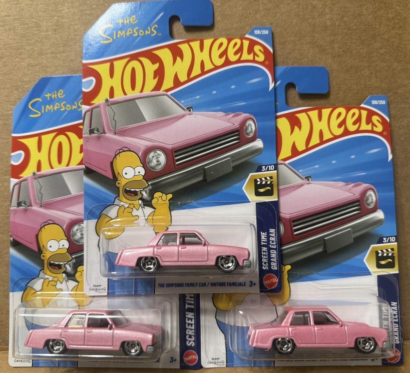 Hot Wheels the Simpsons Family Car. +3