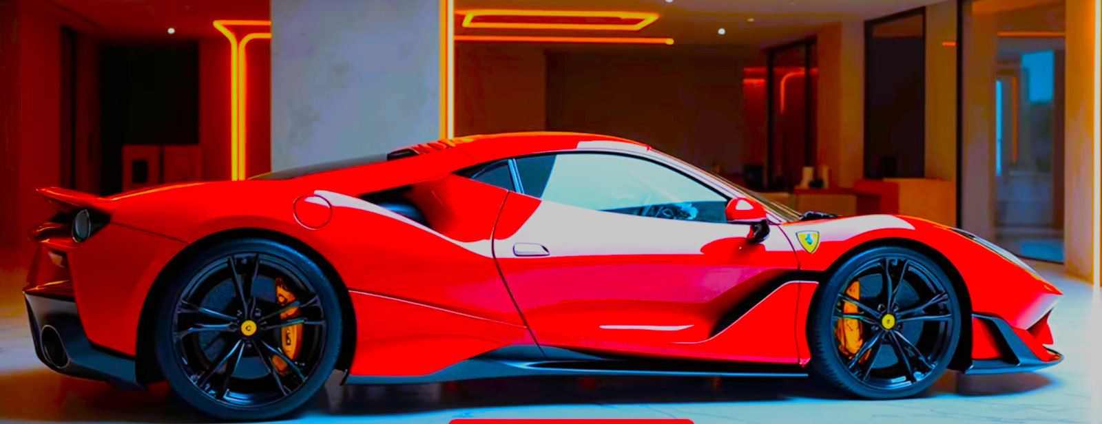 Ferrari Race Car1 18Racing Racer24Le Mans Custom Built2025CONCEPT12F80Model RED
